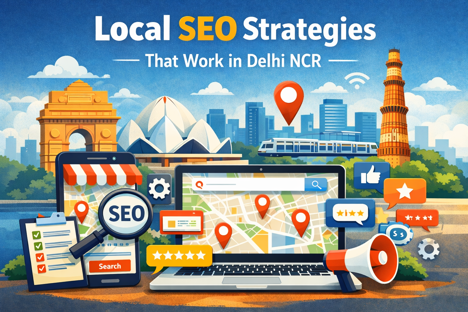 Local SEO Strategies That Work in Delhi NCR