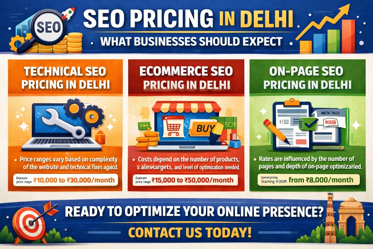 SEO Pricing in Delhi: What Businesses Should Expect