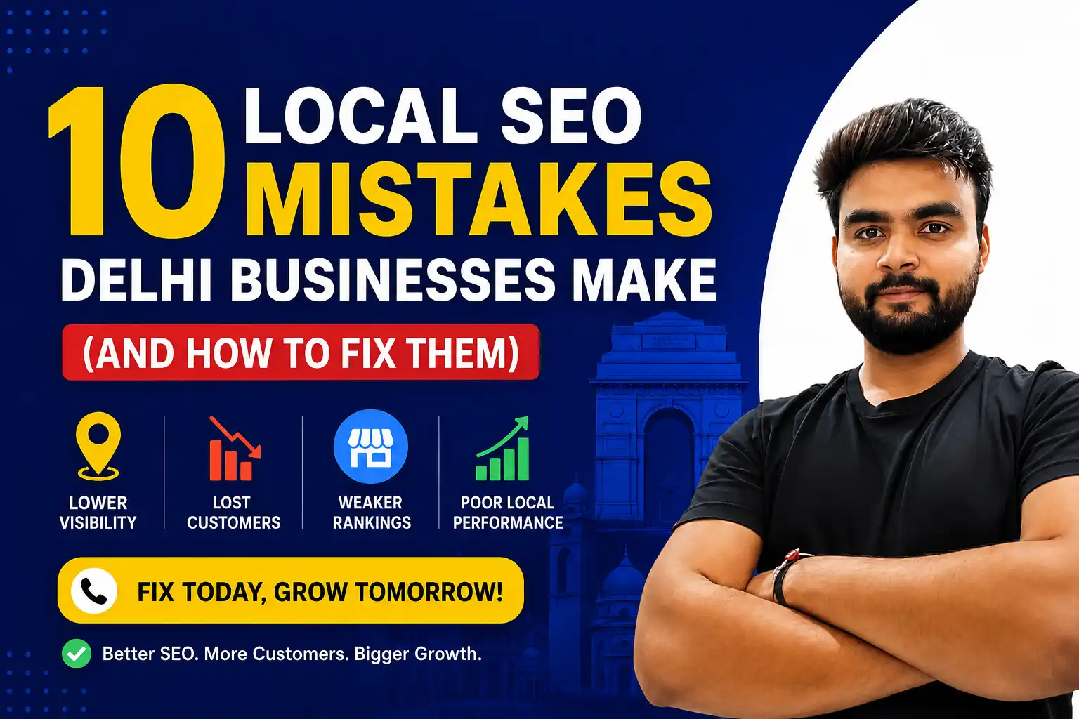 10 Local SEO Mistakes Delhi Businesses Make
