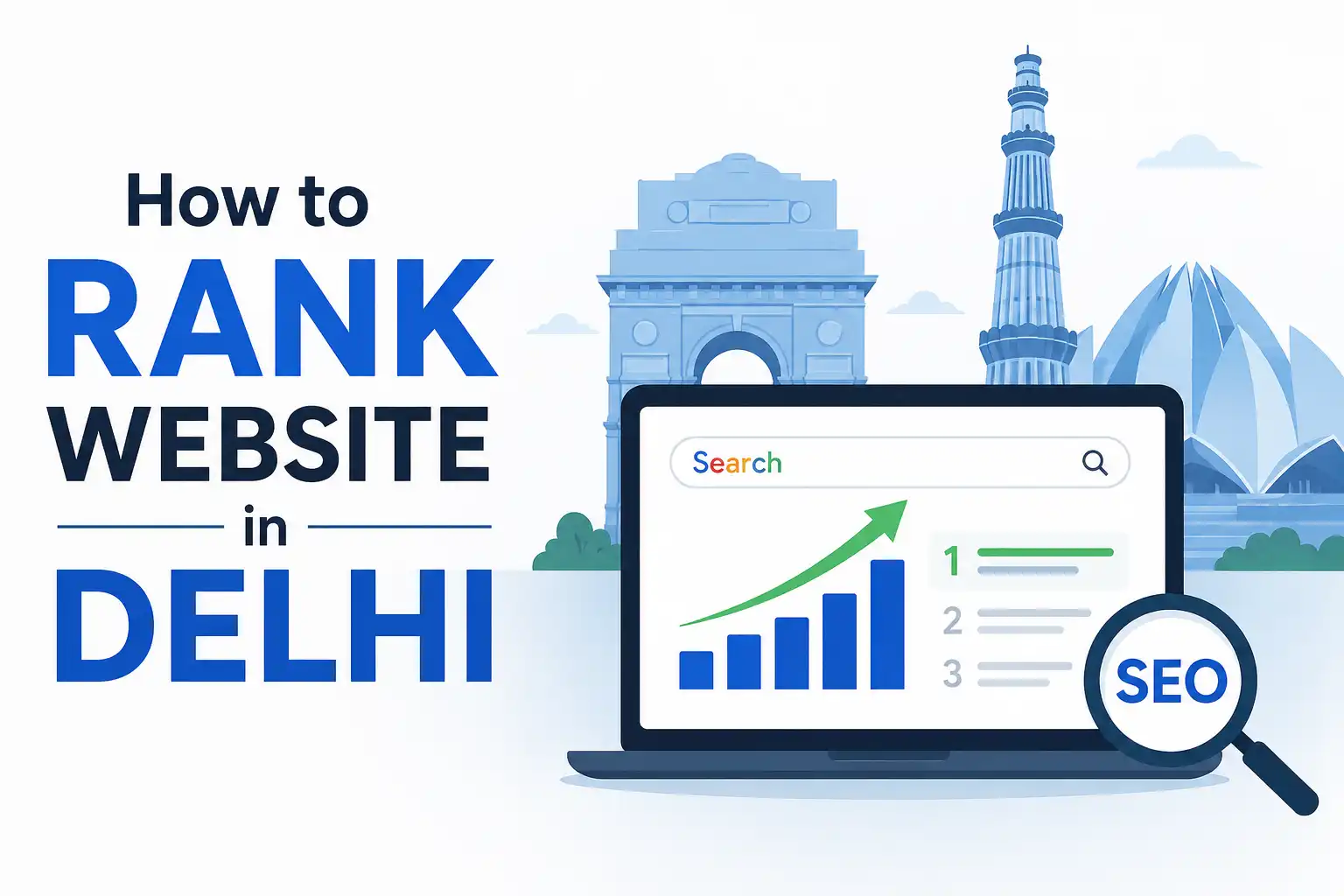 How to Rank Your Website in Delhi
