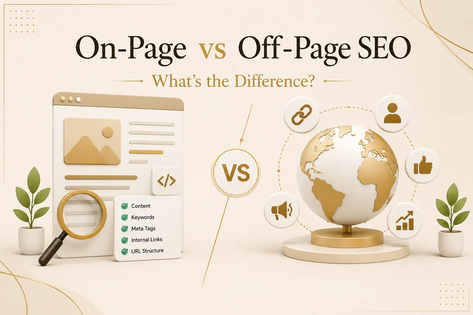 On-Page vs Off-Page SEO