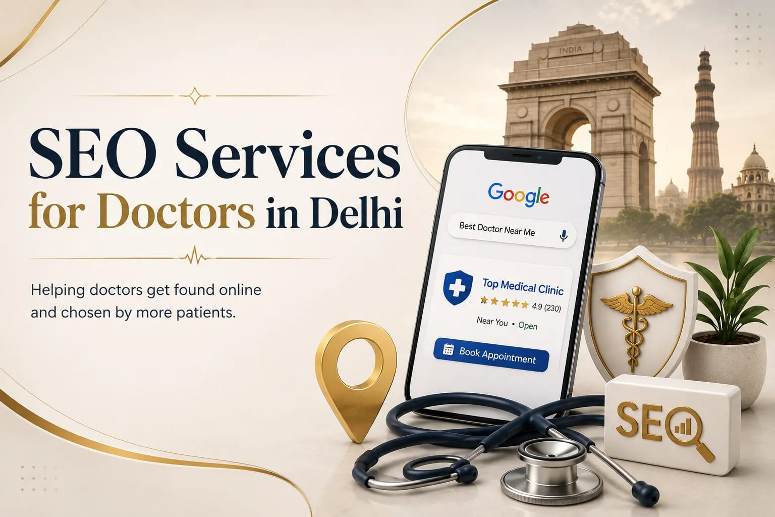 SEO Services for Doctors in Delhi