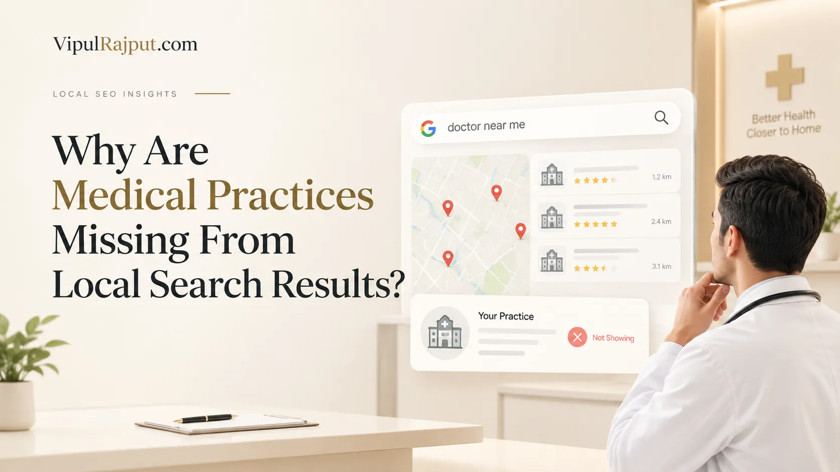 Why Your Medical Practice Is Not Showing in Local Search