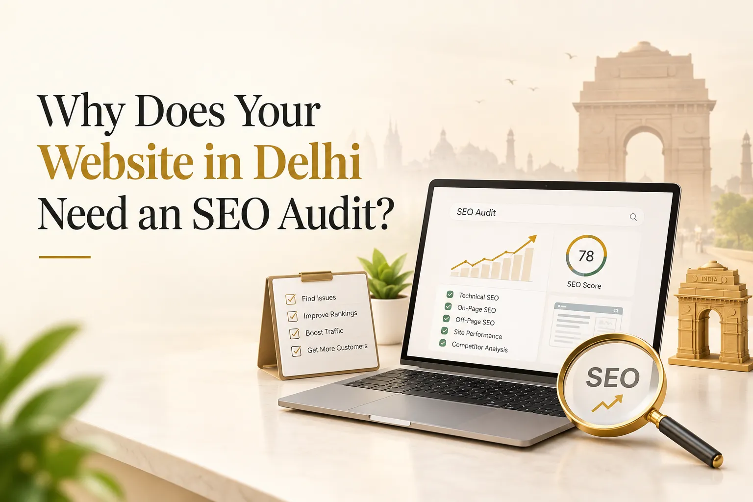 Why Does Your Website in Delhi Need an SEO Audit?